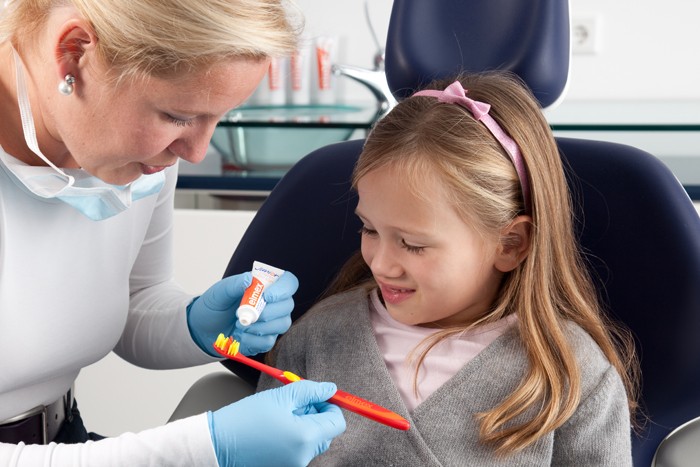 Tandarts tandpasta Elmex