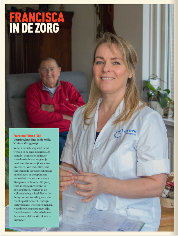 Francisca verpleegkundige in de wijk